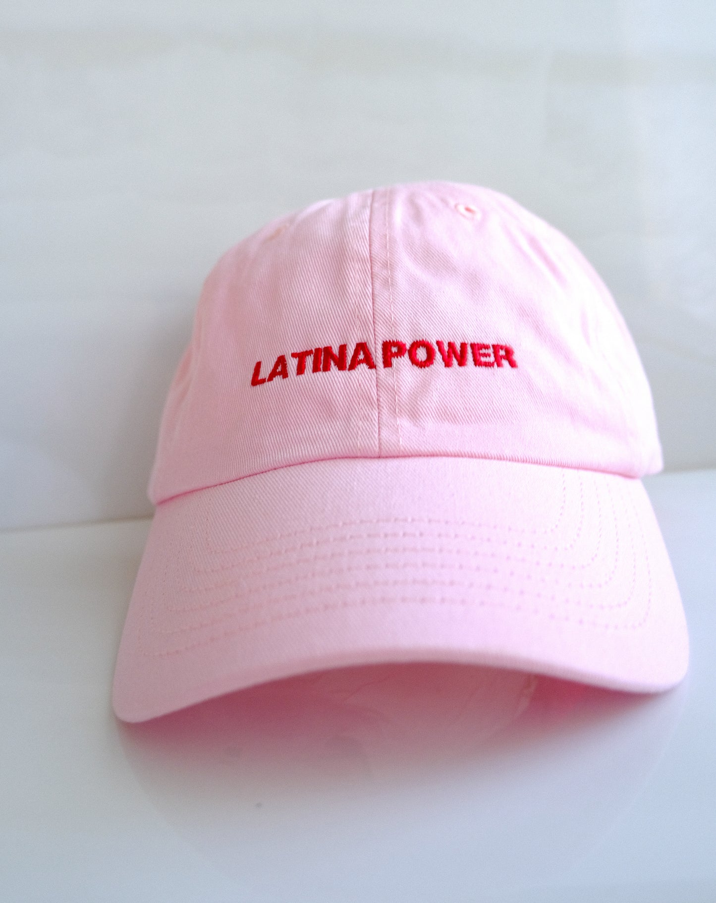 Latina power baseball hat