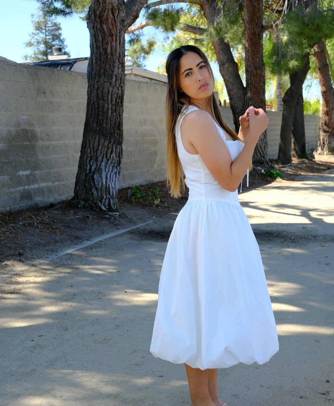 Taylor Bubble Midi Dress