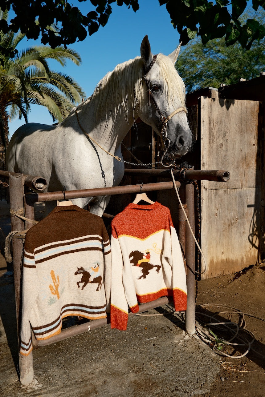 Saddle up Zip Up Cardigan