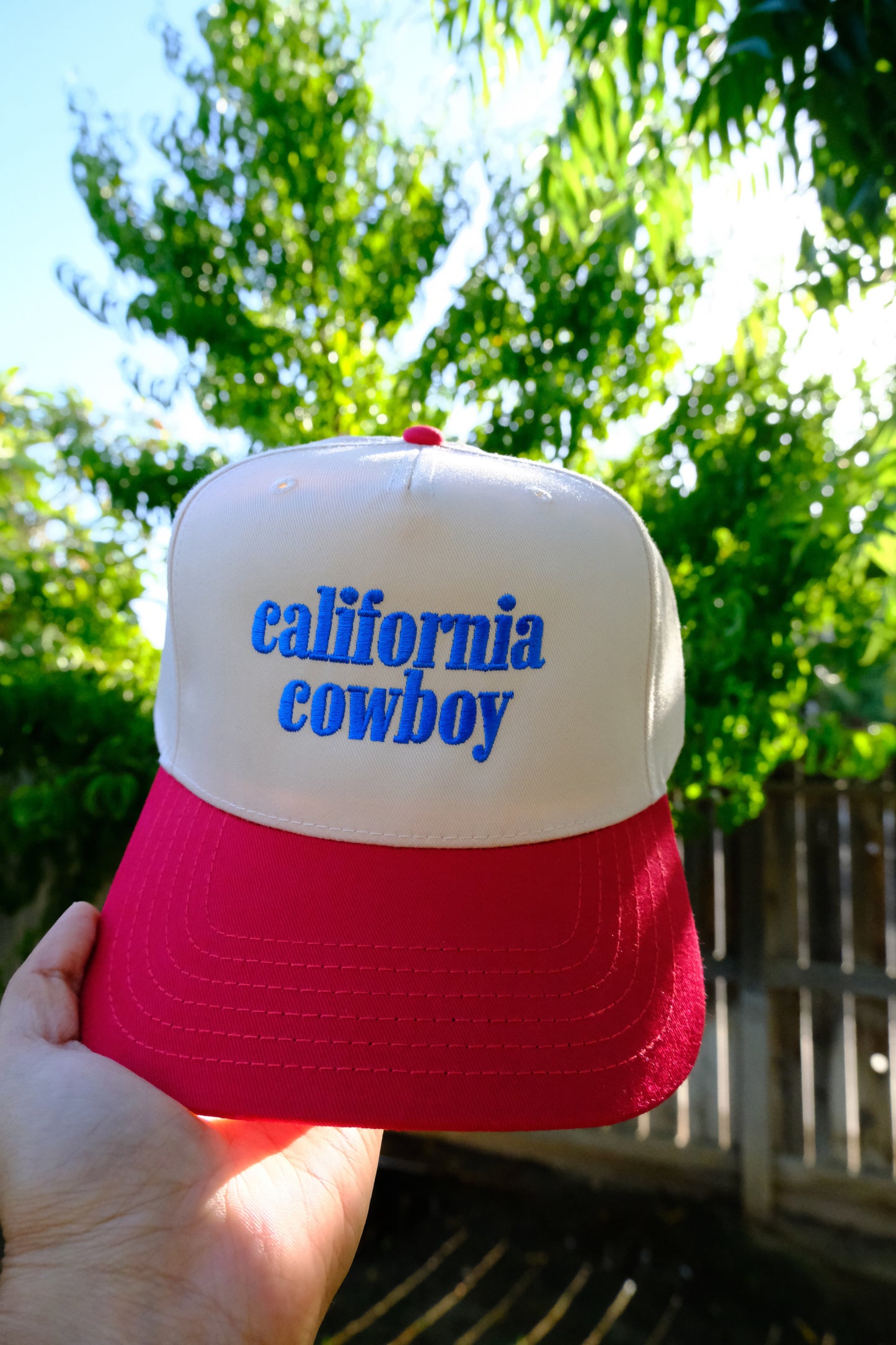 California Cowboy Trucker Hat