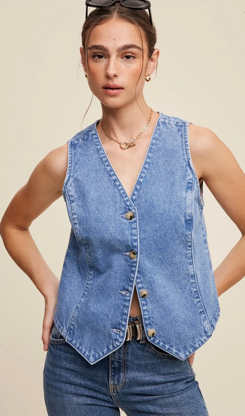 Denim Vest