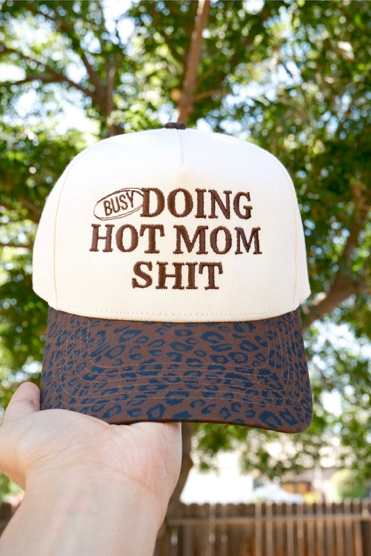 Busy Doing Mom Trucker Hat