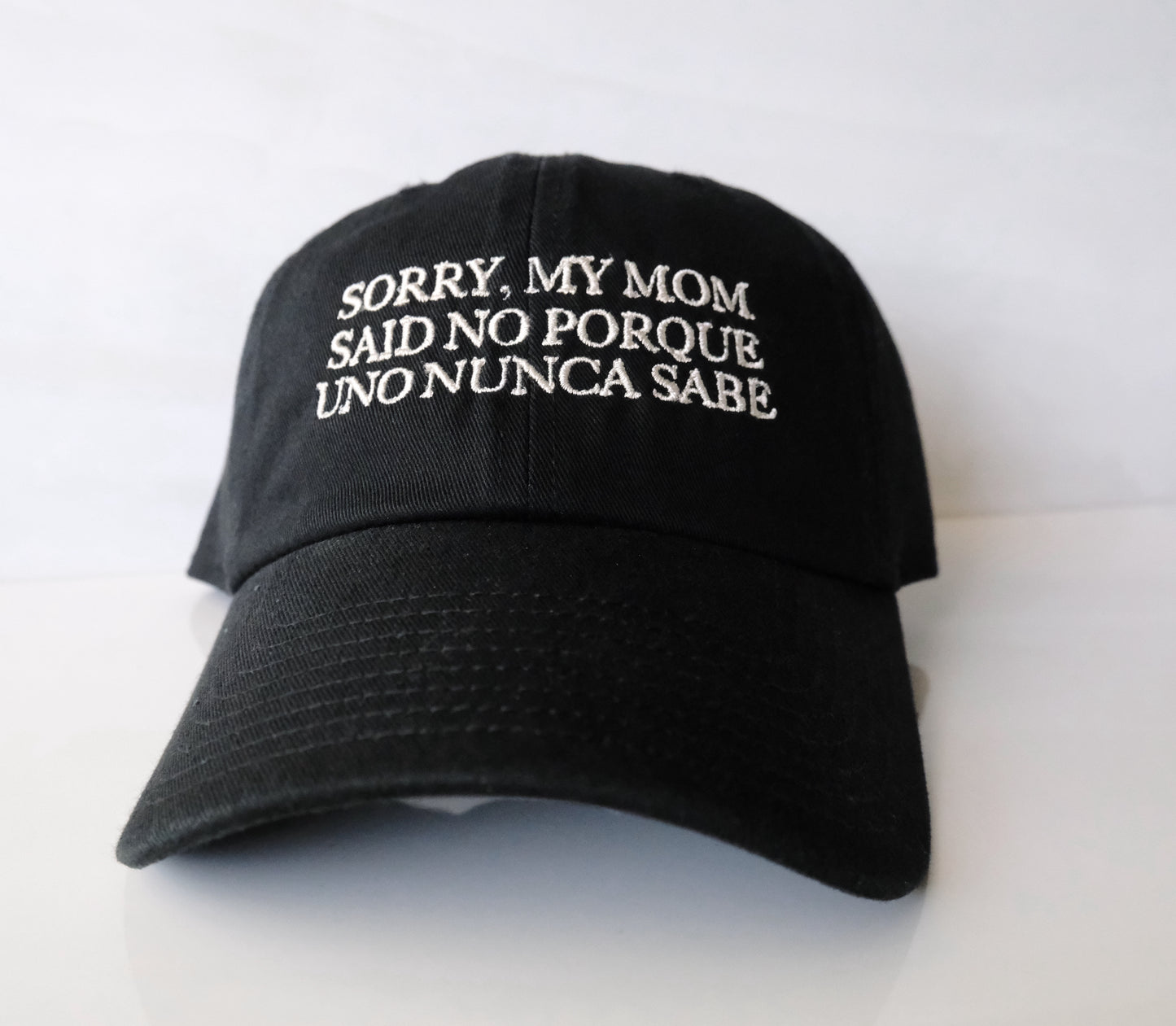 Sorry My Mom Baseball Hat