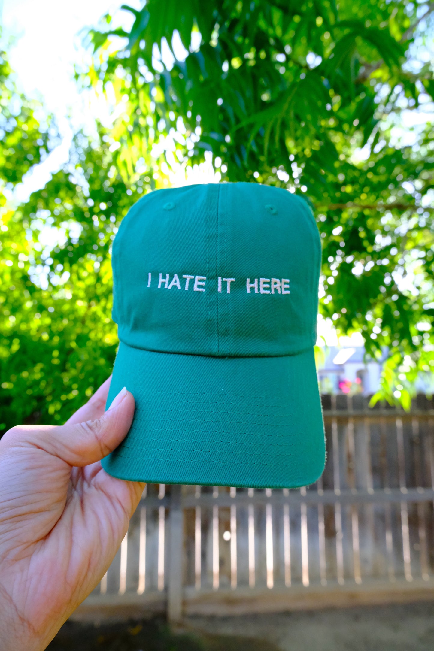 I Hate It Here Baseball Hat