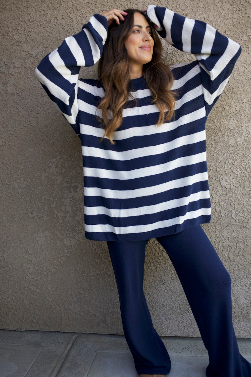 Malibu Striped Set