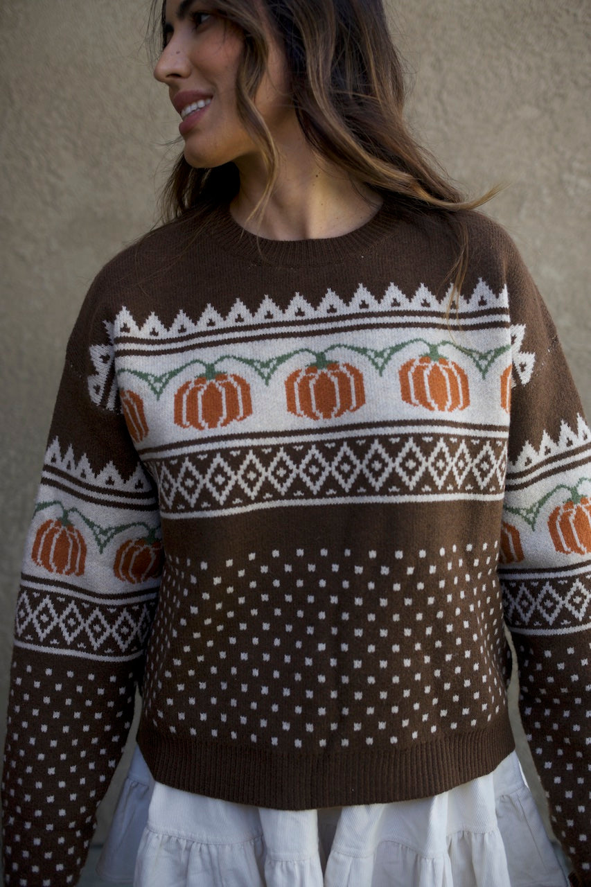 Pumpkin Sweater