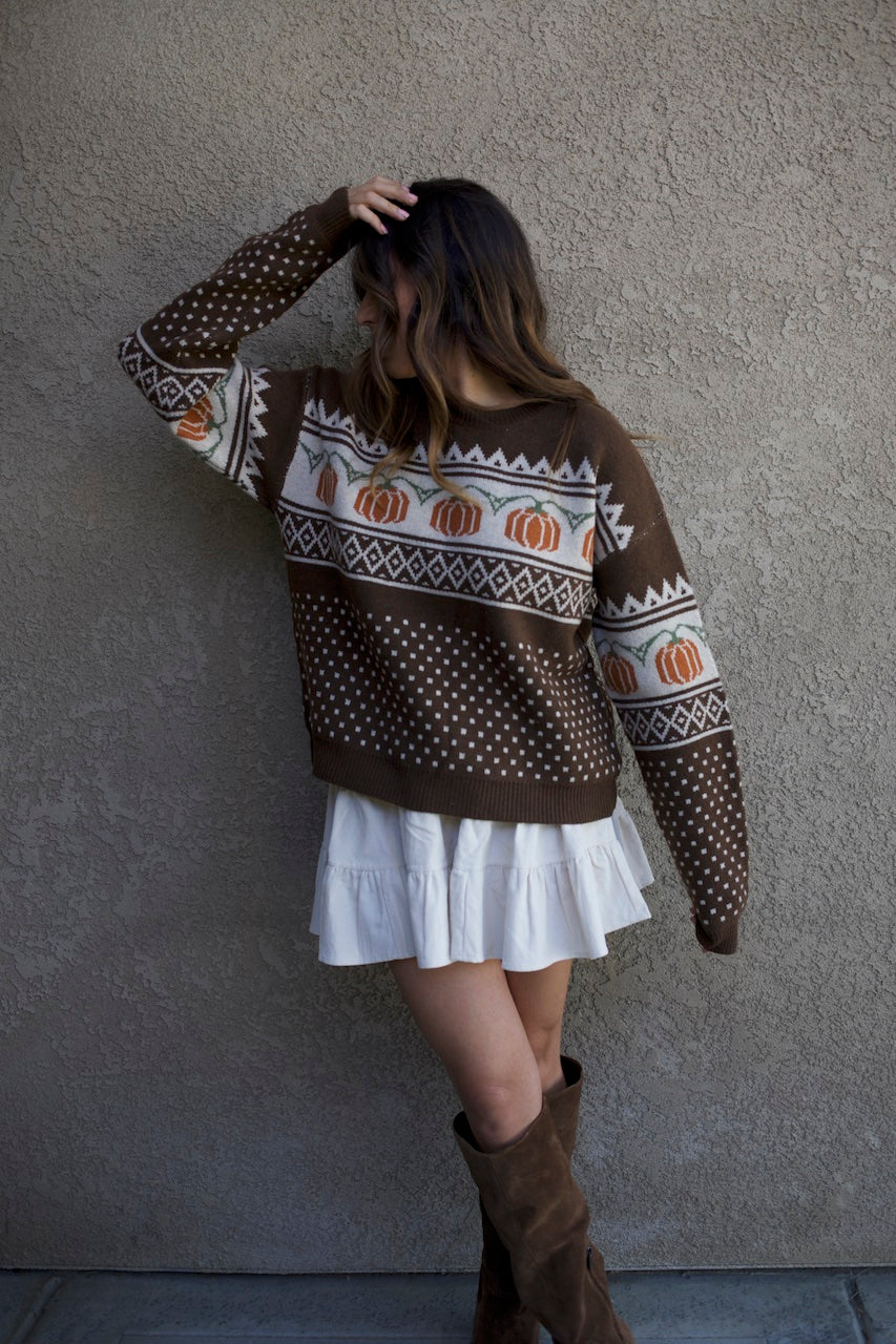 Pumpkin Sweater
