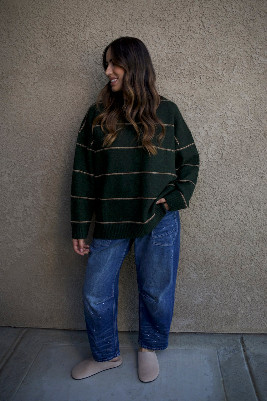 Sandra Oversized Striped sweater