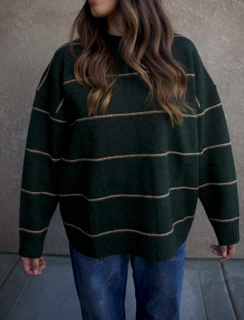 Sandra Oversized Striped sweater