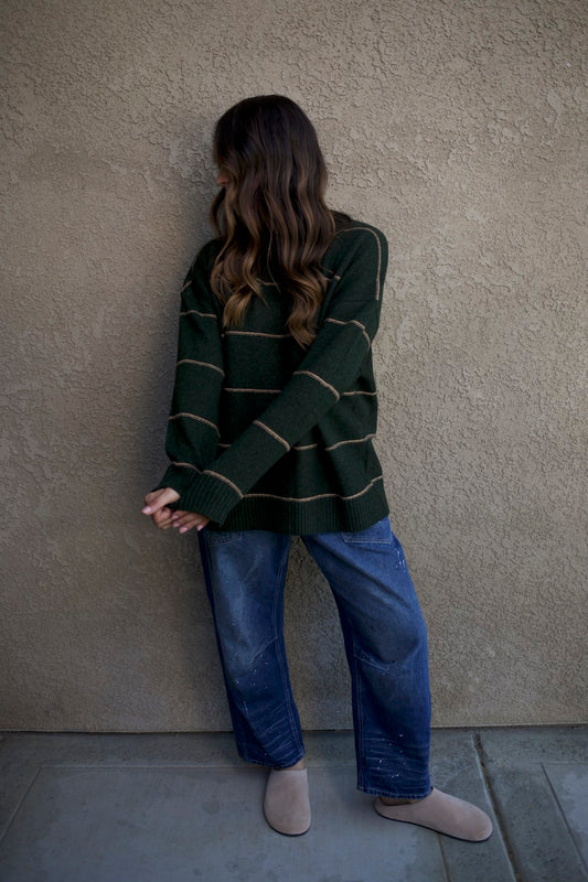 Sandra Oversized Striped sweater