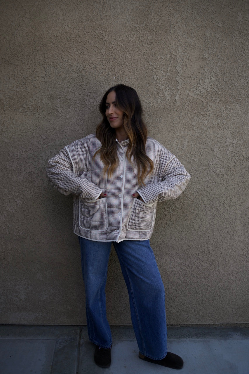 Gingham Jacket