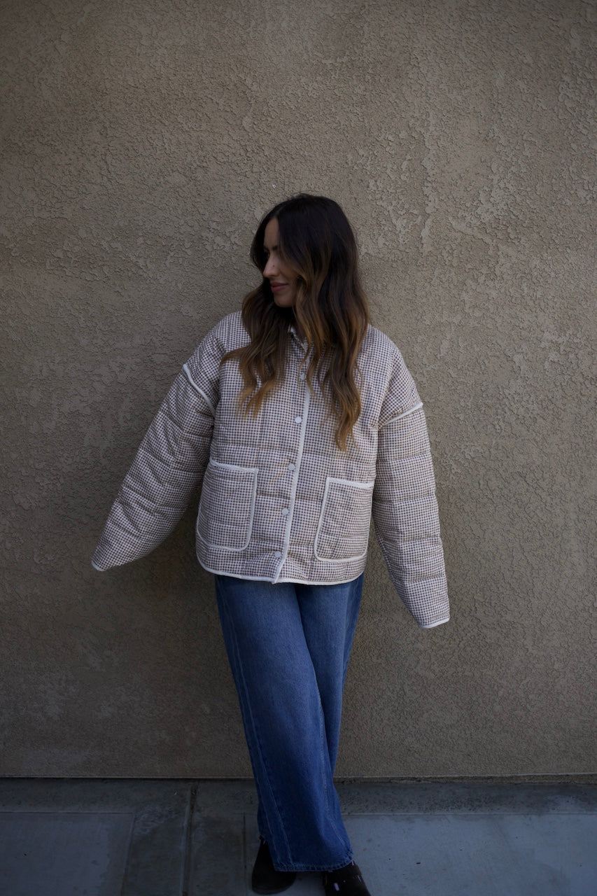 Gingham Jacket