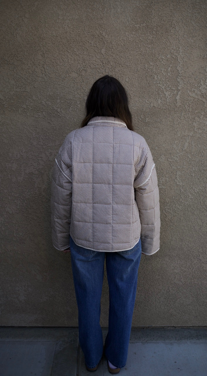 Gingham Jacket