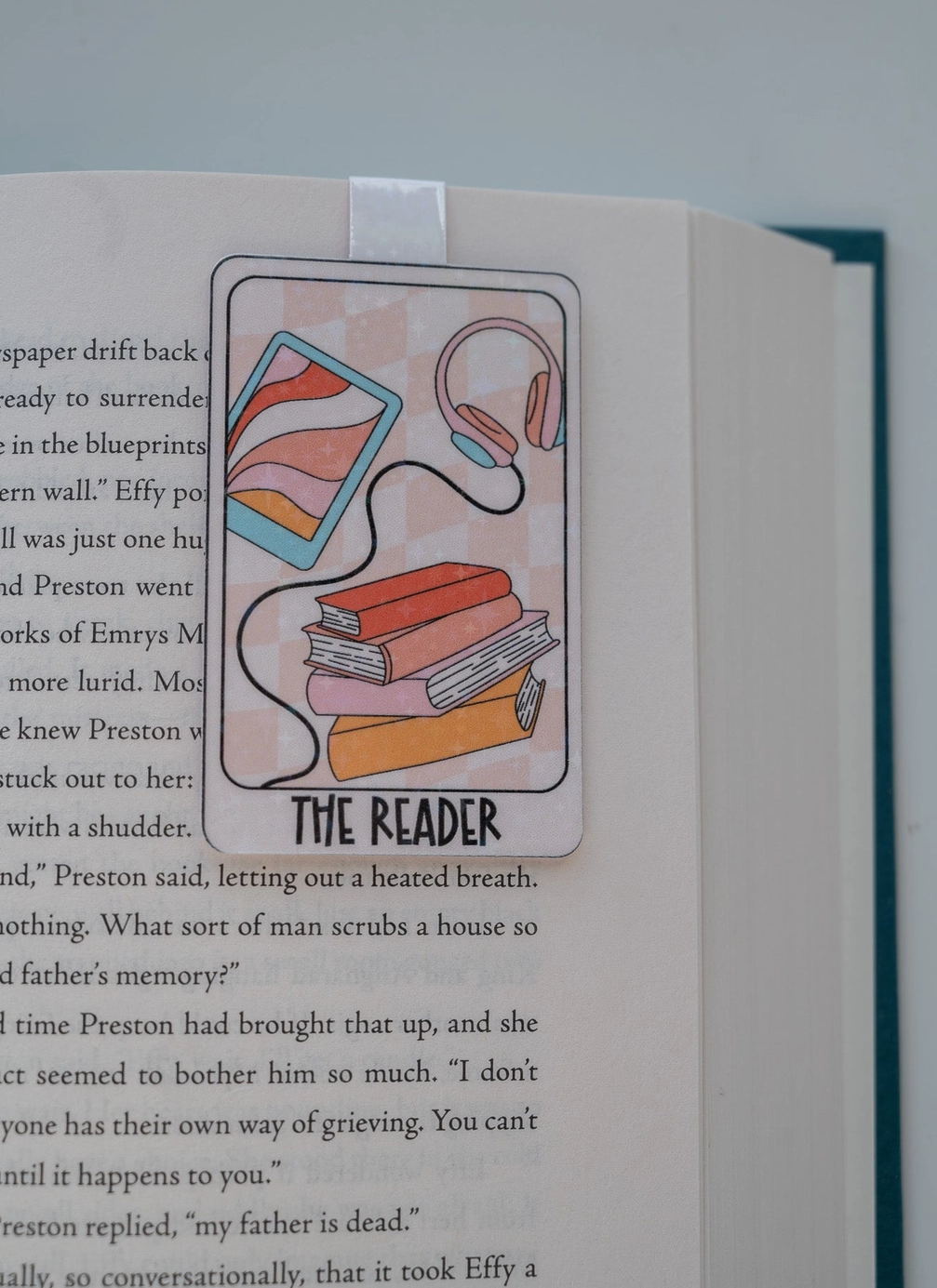 The Reader Tarot Card Magnetic Bookmark