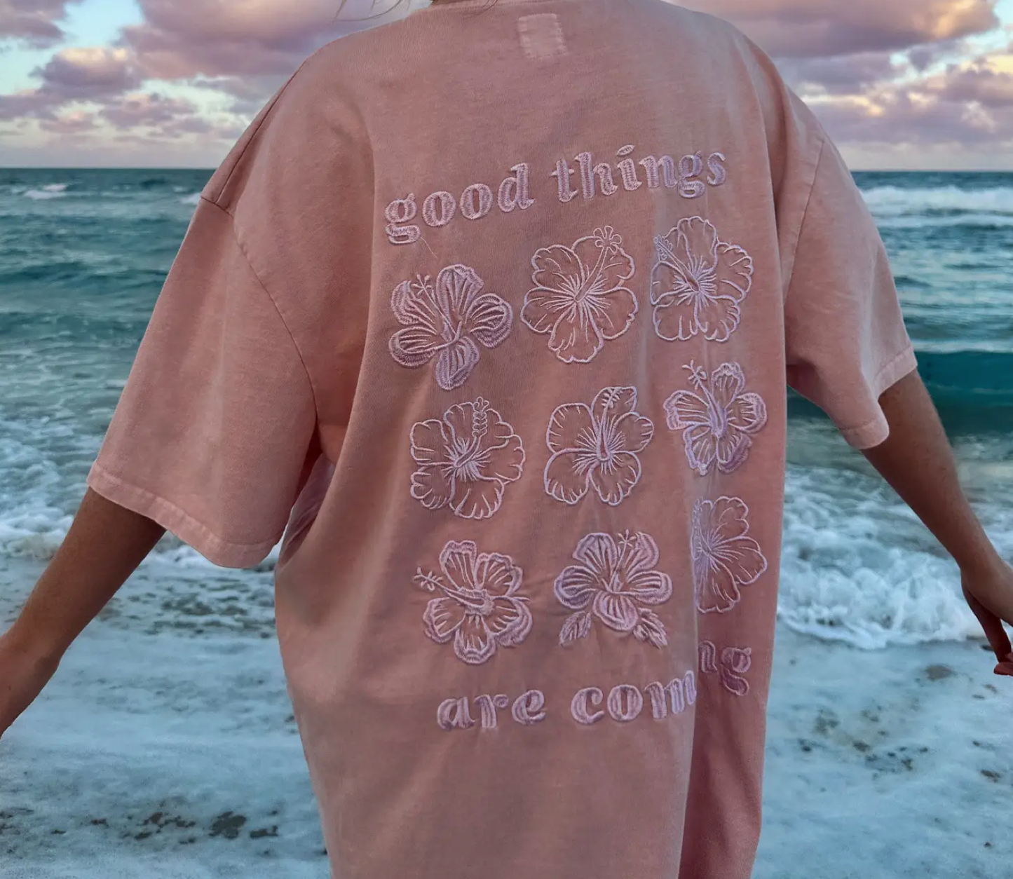 Good Things Are Coming oversized T-shirt